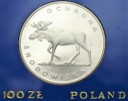 100 zł złotych 1978 Łoś Ochrona Środowiska stan L-
