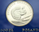 500 zł 1985 Wiewiórka Ochrona Środowiska, stan L