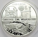 10 zł złotych 1997 Święty Wojciech PIĘKNA, stan L