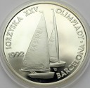 200000 zł złotych 1991 Barcelona Żaglówki, stan L-