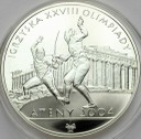 10 zł złotych 2004 Igrzyska Ateny Szermierka, st.L