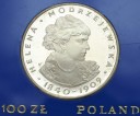 100 zł złotych 1975 Helena Modrzejewska, stan L-