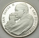 10000 zł Jan Paweł II 1988 X lat Pontyfikatu st.L-
