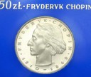 50 zł złotych 1974 Fryderyk Chopin Szopen st. L
