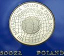 500 zł złotych 1986 MŚ w Piłce Meksyk, stan L-