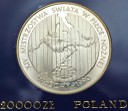 20000 zł złotych 1989 Włochy '90 Piłkarz, stan L-