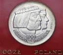 100 zł 1966 Mieszko i Dąbrówka Próba SREBRO GŁOWY