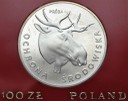 100 zł złotych 1978 PRÓBA Łoś Ochrona Środowiska