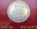 200 zł złotych 1985 PRÓBA Mn, Władysław I Łokietek