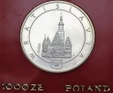1000 zł złotych 1987 PRÓBA SREBRO, Wratislavia