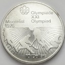 10 dolarów 1975 XXI Olimpiada Montreal SREBRO nr 4