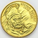 2 zł, złote 1997 Stefan Batory, stan 1-/1