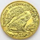 2 zł, złote 1998 Ropucha paskówka stan 1-/1