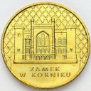 2 zł, złote 1998 Zamek w Kórniku, stan 1