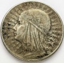 10 zł złotych Głowa kobiety 1932 bez znaku stan 3