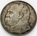 10 zł złotych Józef Piłsudski 1936. Stan 3+