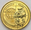 2 zł, złote 1999 Wstąpienie Polski do NATO st 1-/1