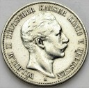 2 Marki Zwei Mark 1900 A, Prusy, stan 3, RZADKA