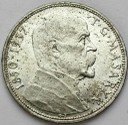 20 Kc Koron Czeskich Czechosłowacja 1937, SREBRO
