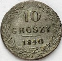 10 groszy 1840 MW