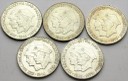 LOT 5x 200 zł 1975 ZWYCIĘSTWO NAD FASZYZMEM SREBRO