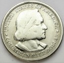 1/2 Dolara Half Dollar SREBRO 1893 Wystawa Kolumba