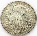 10 zł złotych Głowa kobiety 1932 bez znaku stan 3