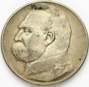 5 zł złotych Józef Piłsudski 1934, stan 3+