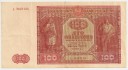 100 zł, Sto Złotych 1946, Seria L, stan 3