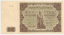 1000 zł, Tysiąc Złotych 1947, Seria B, stan 2-