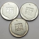 LOT 3 x 200 zł 1974 XXX LAT PRL INWESTYCJA SREBRO