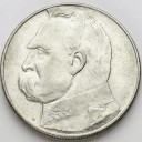 10 zł złotych Józef Piłsudski 1937. Stan 2-