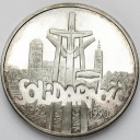 100000 zł złotych 1990 Solidarność typ A stan 1-