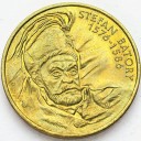 2 zł, złote 1997 Stefan Batory, stan 1-