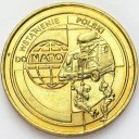 2 zł, złote 1999 Wstąpienie Polski do NATO st 1-