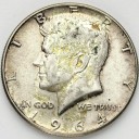 1/2 Dolara Half Dollar SREBRO 1964 Kennedy
