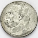 5 zł złotych Józef Piłsudski 1936. Stan 3