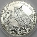 20 zł złotych 2005 Puchacz, stan L, PIĘKNA
