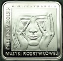 10 zł złotych 2009 Czesław Niemen klipa, stan L