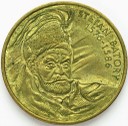 2 zł, złote 1997 Stefan Batory, stan 2