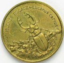 2 zł, złote 1997 Jelonek Rogacz, stan 2
