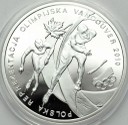 10 zł złotych 2010 Vancouver, stan L