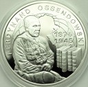 10 zł złotych 2011 Ferdynand Ossendowski, stan L