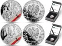 2x 10 zł Wyklęci / żołnierze niezłomni + Inka cert