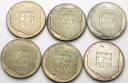 LOT 6 x 200 zł 1974 XXX LAT PRL INWESTYCJA SREBRO