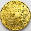 2 zł, złote 1998 Polon i Rad, Skłodowska stan 1-