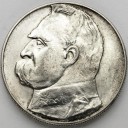 10 zł złotych Józef Piłsudski 1935. Stan około 2-