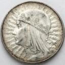 10 zł złotych Głowa kobiety 1932 ze znakiem st. 3+