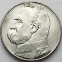 10 zł złotych Józef Piłsudski 1935. Stan 3+