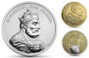 50 zł Zygmunt I Stary + 20 zł 100 dukatów Zygmunta